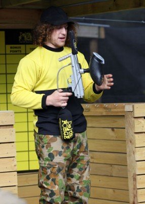 Working at Delta Force Paintball